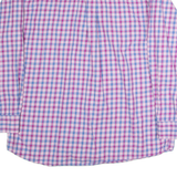 WRANGLER Mens Shirt Pink Check Long Sleeve M