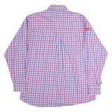 WRANGLER Mens Shirt Pink Check Long Sleeve M