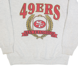 HOME TEAM ADVANTAGE San Francisco 49ers Mens Sweatshirt Grey USA L