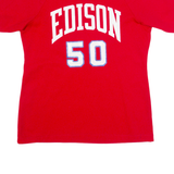 CHAMPION Edison 50 Womens Jersey Red 90s USA L