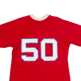 CHAMPION Edison 50 Womens Jersey Red 90s USA L