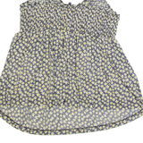 ONLY MATERNITY Y2K Womens Camisole Top Black V-Neck Sleeveless Floral M