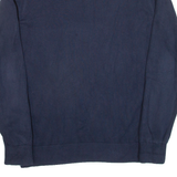 TOMMY HILFIGER Mens Jumper Blue V-Neck Tight Knit S