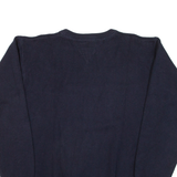 TOMMY HILFIGER Mens Jumper Blue Tight Knit L