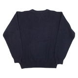 TOMMY HILFIGER Mens Jumper Blue Tight Knit L