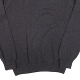 TOMMY HILFIGER Mens Jumper Grey Tight Knit M