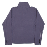 THE NORTH FACE Womens Fleece Purple 1/4 Zip M