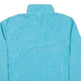 THE NORTH FACE Womens Fleece Blue 1/4 Zip L