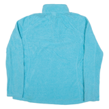 THE NORTH FACE Womens Fleece Blue 1/4 Zip L