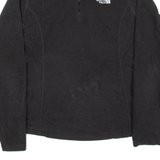 THE NORTH FACE Womens Fleece Black 1/4 Zip M