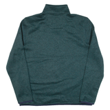 NAUTICA Mens Fleece Green 1/2 Zip L
