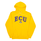 CHAMPION ECU Mens Yellow Hoodie USA S