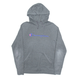 CHAMPION Mens Grey Hoodie M