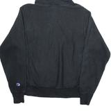 CHAMPION Mens Black Hoodie S