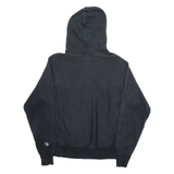 CHAMPION Mens Black Hoodie S