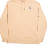 CARHARTT 12-14 Womens Orange Hoodie L