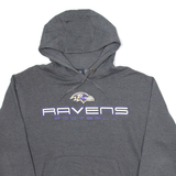 NFL Ravens Football Mens Grey Hoodie USA M