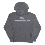 NFL Ravens Football Mens Grey Hoodie USA M