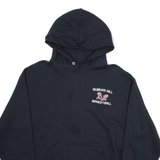 CHAMPION Bunker Hill Basketball Mens Black Hoodie L