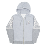 NAPAPIJRI Bear Island Womens Grey Hoodie Full Zip M