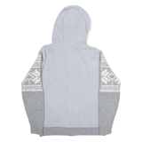 NAPAPIJRI Bear Island Womens Grey Hoodie Full Zip M