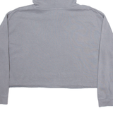 HARD ROCK CAFE Crop London Womens Grey Hoodie L