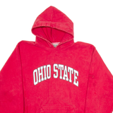 STEVE & BARRY'S Ohio State Mens Red Hoodie USA M