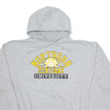 COLLEGE HOUSE Northern Kentucky University Mens Grey Hoodie USA L