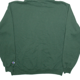 CHAMPION Northern Michigan University Mens Green Hoodie USA L