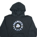 CHAMPION Shamrock Soccer Mens Black Hoodie USA M