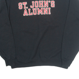 CHAMPION St John's Alumni Mens Sweatshirt Black USA M