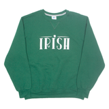 RUSSELL ATHLETIC Womens Sweatshirt Green L