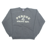CHAMPION Purdue Athletic Company Mens Sweatshirt Grey USA M