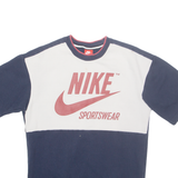 NIKE Mens Sweatshirt Blue S