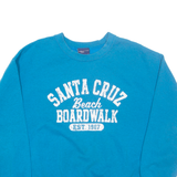 MV SPORT Santa Cruz Boardwalk Womens Sweatshirt Blue USA L