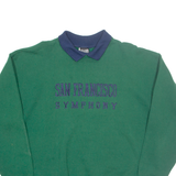 HANES ACTIVEWEAR San Francisco Symphony Mens Sweatshirt Green Collared USA XL
