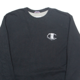 CHAMPION Mens Sweatshirt Black L