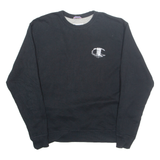 CHAMPION Mens Sweatshirt Black L