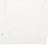 CHAMPION Womens Sweatshirt Cream M