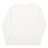 CHAMPION Womens Sweatshirt Cream M