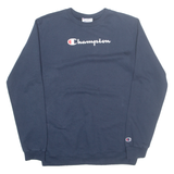 CHAMPION Mens Sweatshirt Blue XL