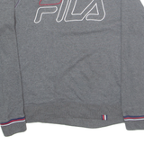 FILA Mens Sweatshirt Grey M