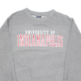 MV SPORT University Of Indianapolis Mens Sweatshirt Grey USA M