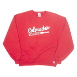 RUSSELL ATHLETIC Colorado Red Wings Mens Sweatshirt Red USA L
