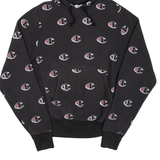 CHAMPION REVERSE WEAVE Mens Black Hoodie S