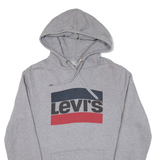 LEVI'S Mens Grey Hoodie M
