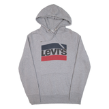 LEVI'S Mens Grey Hoodie M