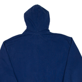 KARL KANI Womens Blue Hoodie Full Zip L