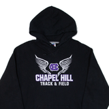 RUSSELL ATHLETIC Chapel Hill Track And Field Mens Black Hoodie USA L