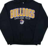 Bulldogs Oakland Tech Mens Black Hoodie USA S
